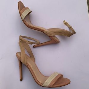 Light pink strappy heels